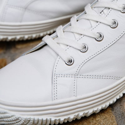 【SPINGLE(スピングル)】 SP-442 White/White S(24.5cm) 靴