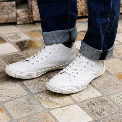 【SPINGLE(スピングル)】 SP-442 White/White XL(28.5cm) 靴