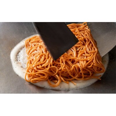 2枚セットそば肉玉シングル(辛麺)