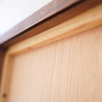 府中市の家具　ミラー　サノ　42*126　ウォールナット