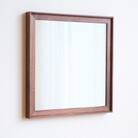 府中市の家具　ミラー　ヴァーレ　56*56　ウォールナット