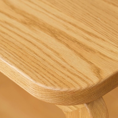 府中市の家具　COCCO Square Table 70 オーク材(組み立て式)