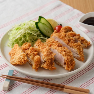 朝引き鶏のチキンカツ/調理済み100g×4枚(合計400g)
