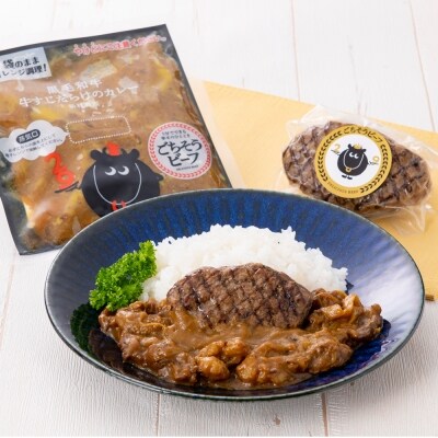 黒毛和牛ハンバーグカレーセット(3食分)　A92012