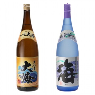 大海酒造芋焼酎2本セット(海・大海)　A44002