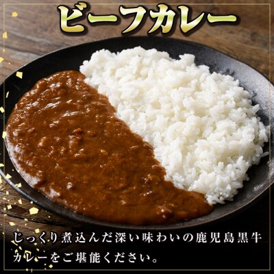 鹿児島黒牛ビーフカレー(160g×30P) 【新村畜産】　C01007