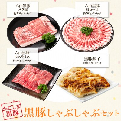 特選黒豚特盛しゃぶしゃぶセット　C02037