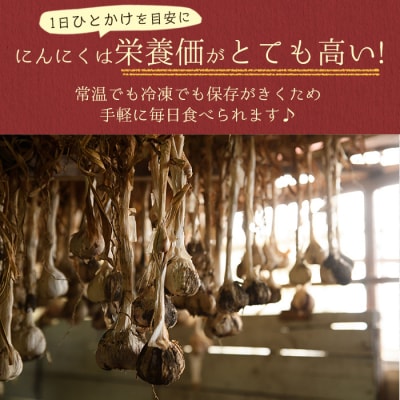 〈先行受付〉學山堂の黒にんにくニンニク(計450g・150g×3袋)　A69002