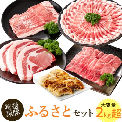 黒豚ふるさとセット<約2.3kg>　B02080
