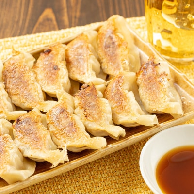黒豚 餃子 合計120個(12個入×10P)タレ付き 国産野菜使用【財宝】 P43003