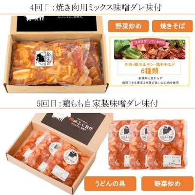<定期便・全5回>肝付町セレクト定期便《簡単調理でお肉を楽しむ定期便》 D57003