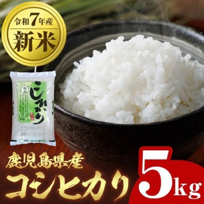 令和7年産 新米 鹿児島県産 コシヒカリ 5kg　A95001