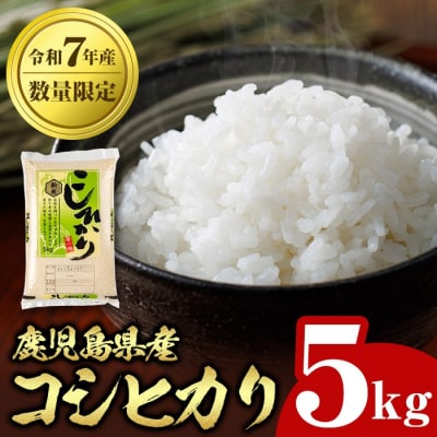 令和7年産  鹿児島県産 コシヒカリ 5kg　A95001