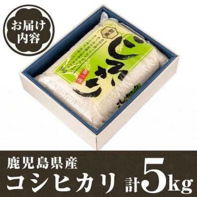 令和7年産 新米 鹿児島県産 コシヒカリ 5kg　A95001