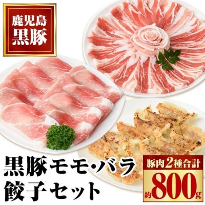 特選黒豚モモ・黒豚バラ・黒豚餃子セット 　A02045
