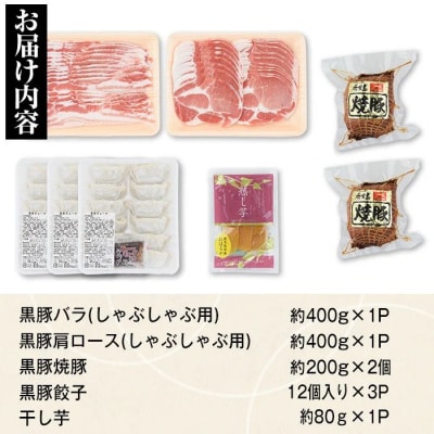 ふるさと黒豚セットA+黒豚焼豚2個　B02097