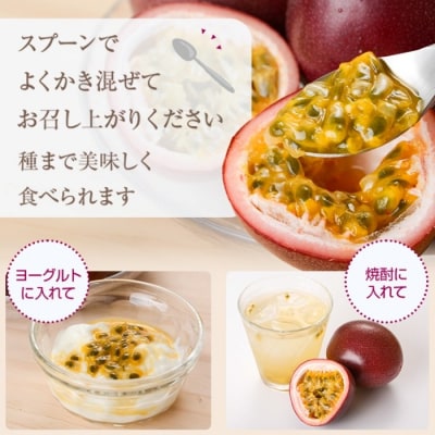 【先行受付】前村さんちの パッション フルーツ　約2.2kg　30個入　A52003