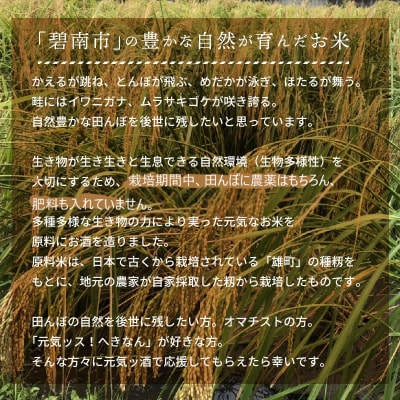元気ッ酒!　火入れ　4合 H081-018
