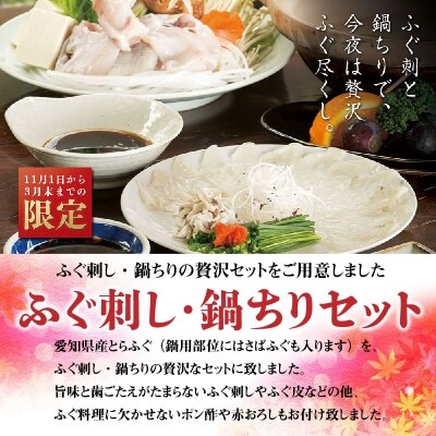 ふぐ刺し・鍋ちりセット(1～2人前)　H041-006
