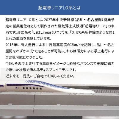 Nゲージリニア 超電導リニアL0系のディスプレイモデル!!　H060-017