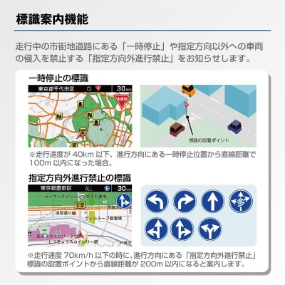 様々な注意喚起で安全運転をサポートするセーフティレーダー AR-925AW