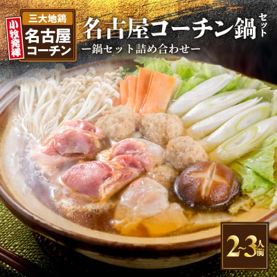 名古屋コーチン鍋セット[001T07]