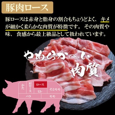 肥前さくらポーク　ローススライスしゃぶしゃぶ用　1.3kg