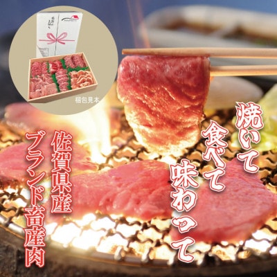 佐賀県産ブランド畜産肉(佐賀牛・肥前さくらポーク・有明骨太鶏)焼肉セット(1,000g)(小城市)