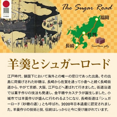 小城の昔ようかん ひとくち4袋入り