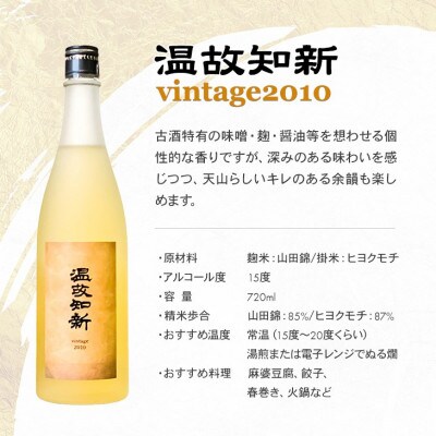 【のし付き】温故知新 Vintage2010 720ml×1本