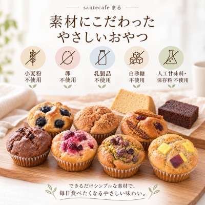 小麦不使用・ヴィーガン　米粉で作ったお菓子セット(NEW07)