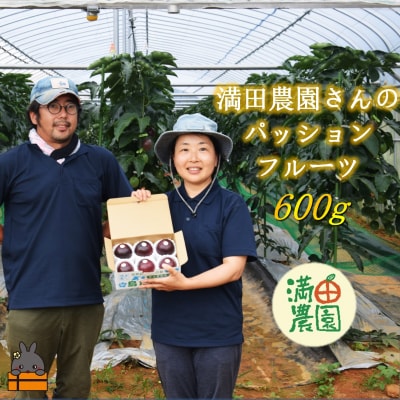 【今が旬!】満田農園さんのパッションフルーツ(約600g)