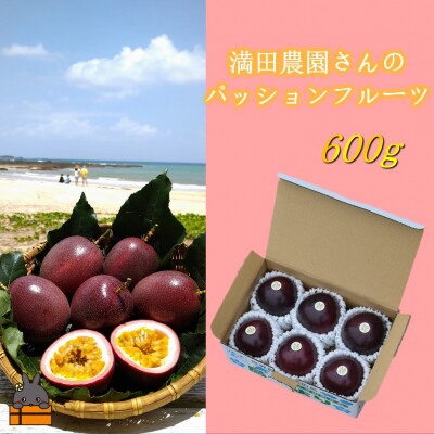 【今が旬!】満田農園さんのパッションフルーツ(約600g)