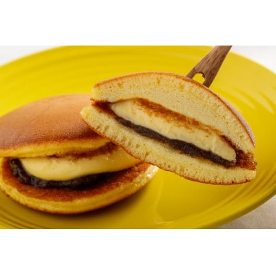 生クリームどら焼き2個・カスタードクリームどら焼き2個セット