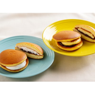 生クリームどら焼き3個・カスタードクリームどら焼き3個セット