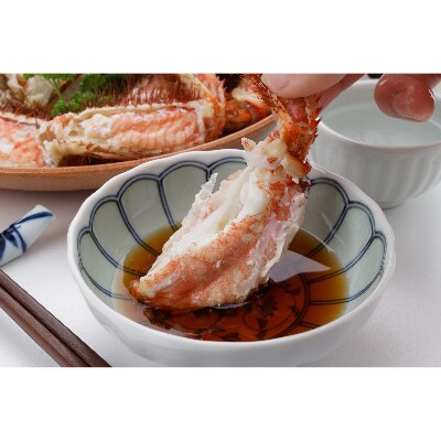 オホーツク産 浜茹で冷凍毛ガニ 約330g×3尾