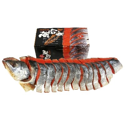 2022年3月発送開始『定期便』開き真ほっけ・新巻鮭姿切身 ・ 浜茹で冷凍毛ガニ全3回