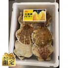 【さとふる限定】オホーツク産活ホタテ約3kg森永北海道バター200g×1個(佐呂間工場製造)セット