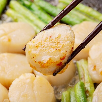 北海道オホーツク産　大玉帆立貝柱　500g