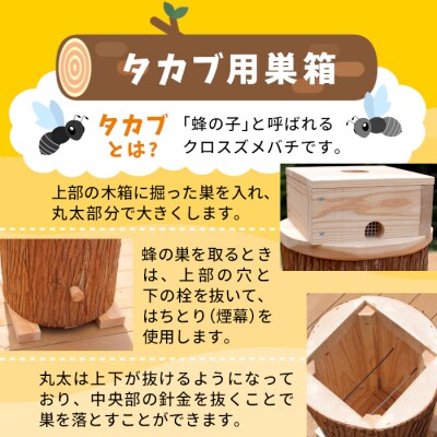 東白川村 タカブ用 飼育箱 ふるさと企画