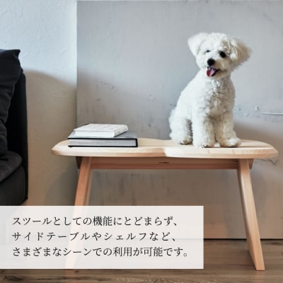 東白川村 東濃ヒノキ使用 スツール (ダブル)