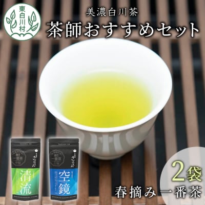 茶蔵園厳選 茶師のおすすめセット 2袋入 お茶 日本茶 緑茶 煎茶 春摘み一番茶