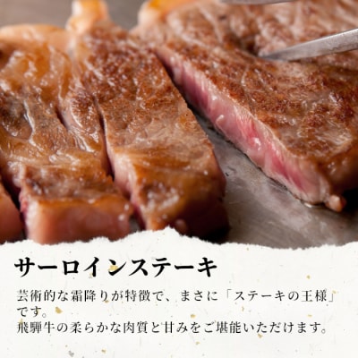 飛騨牛 サーロインステーキ 400g 200g×2枚 養老ミート