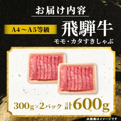 飛騨牛 もも カタ 600g すき焼き しゃぶしゃぶ 赤身 肉のひぐち