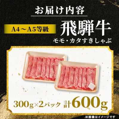 飛騨牛 もも カタ 600g すき焼き しゃぶしゃぶ 赤身 肉のひぐち