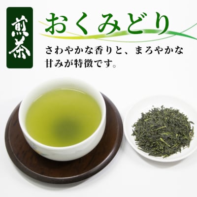 栽培期間中 農薬不使用! 煎茶 おくみどり 100g 常磐園 日本茶 緑茶 煎茶