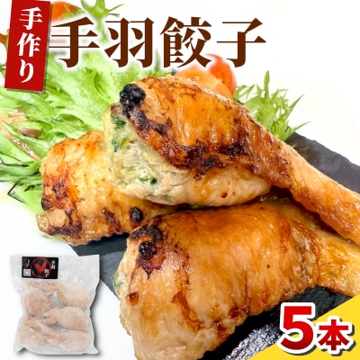 手羽餃子 1袋 5本入り 手羽先 ギョーザ 手羽 鶏 豚 冷凍 おかず 