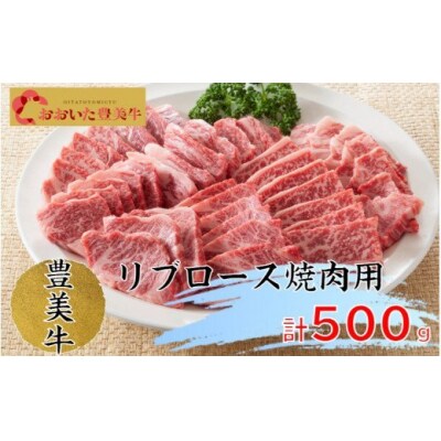 おおいた豊美牛リブロース焼肉用500g_1772R
