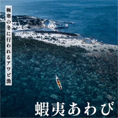 【10月～12月発送】天然蝦夷『活』アワビ1kg 利尻島産 昆布育ちの美味しい鮑[1060002]