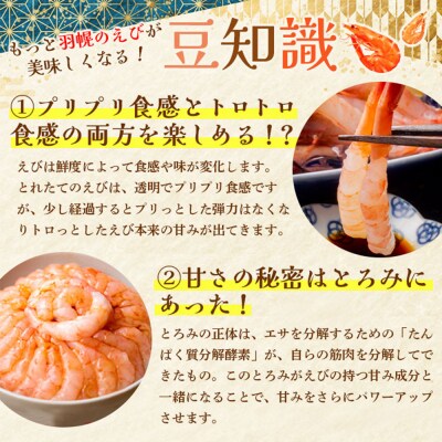 お刺身用甘えび(500g×2)・味付けかずのこ(140g×4)セット【05123】